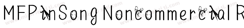 MFPinSong Noncommercial Regular字体转换